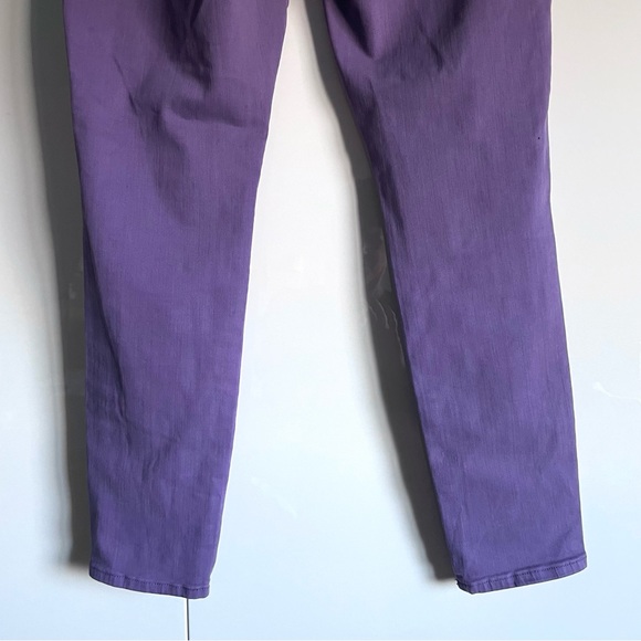 Pistola Hannah Faux Zip Pocket Skinny Cargo Jeans Pants In Purple Rose 27 EUC - Picture 9 of 10